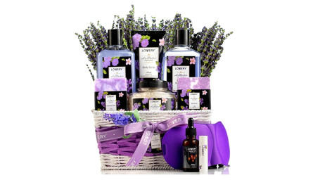 Aromatherapie-Lavendel-Flieder-Spa-Geschenkset