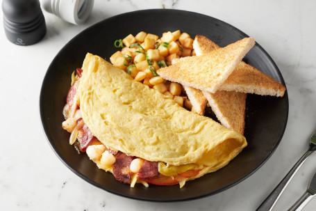 Dà Xiā Pèi Xī Bān Yá Là Ròu Cháng Jí Chē Dǎ Zhī Shì Yǎn Liè Omelette Basque