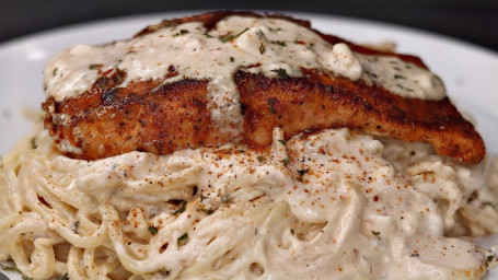 Salmon Pasta&Wing