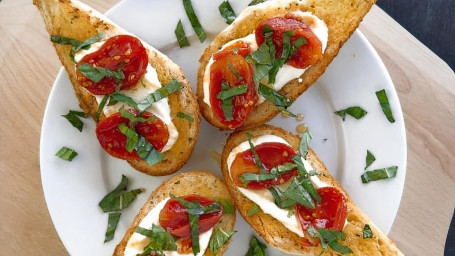 Tomato Ricotta Bruschetta