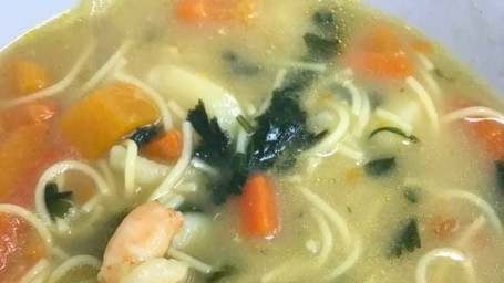 Chicken Noodle Soup/Sopa De Polli