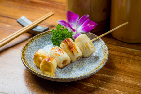 Mì Zhī Shāo Zhī Xīn Shī Zi Gǒu Chuàn Bbq Honey Japanese Chikuwa Filled With Cheese