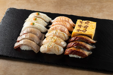 Zhì Shāo Shòu Sī Shèng (18Jiàn Seared Sushi Platter (18 Pcs.