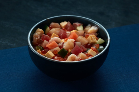 Zá Jǐn Cì Shēn Zì Jǐng Assorted Marinated Sashimi Rice Bowl