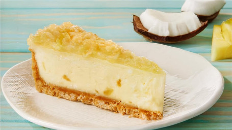 Pina Colada Pie Slice