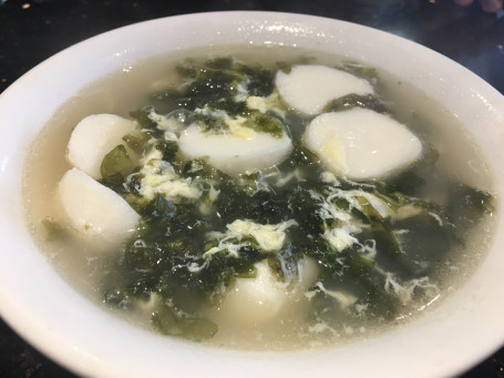 Seaweed And Fish Balls Soup Zǐ Cài Yú Wán Tāng