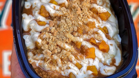 Peach Cobbler Grit Bowl