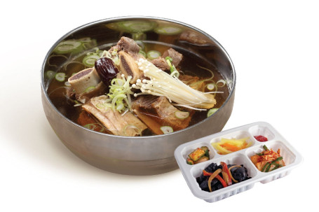 fēng wèi niú pái gǔ ròu tāng pèi fàn Short Ribs Soup with Rice