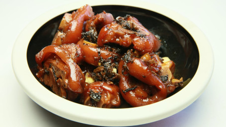 Mì Zhì Méi Gàn Cài Mèn Zhū Jiǎo Braised Pig Feet With Reserved Recipemen Zhu J