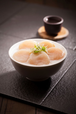 Xiān Tián Dài Zi Zhōu Scallops Congee