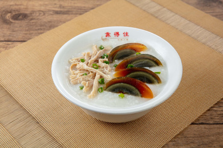 Pí Dàn Sōu Ròu Zhōu Minced Lean Pork Preserved Egg Congee