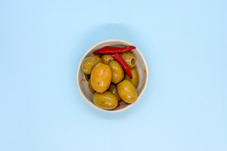 Green Olives Stuffed With Chilli