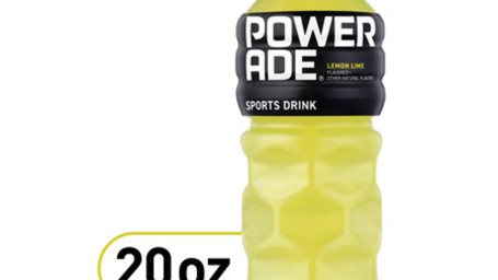 Powerade Lemon Lime, Ion4 Electrolyte Enhanced Fruit Flavored Sports Drink W/ Vitamins B3, B6, And B12, Replinish Sodium, Calcium, Potassium, Magnesium, 20 Fl Oz
