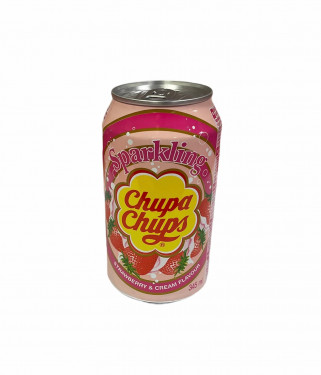 Chupa Chups Sparkling Strawberry Cream 345 Ml