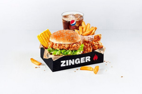 Zinger-Box-Menü Mit 2 Hot Wings