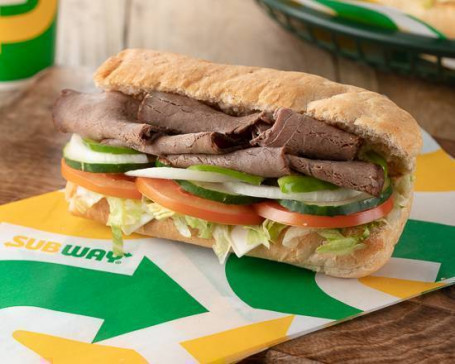 6-Zoll-Roastbeef-Sub