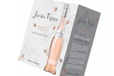 Jas Des Vignes Ros Eacute; Boxed Wine 2.25L, Igp M Eacute;Diterran Eacute;E