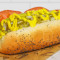 Doppelter Hot Dog Im Chicagoer Stil