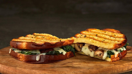 Grilled Cheese Truffle Mushroom Sandwich