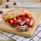 Nutella And Strawberries Croissant