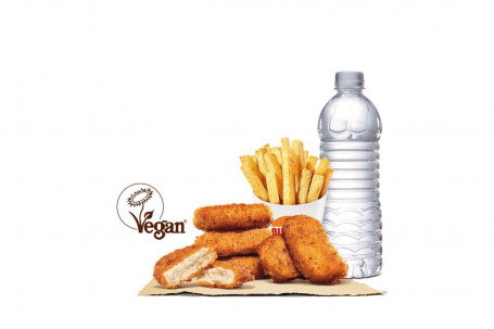 Vegane Nuggets-Mahlzeit 6 Stück