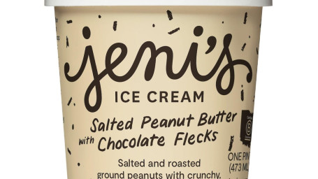 Salted Peanut Butter With Chocolate Flecks Ice Cream Pint