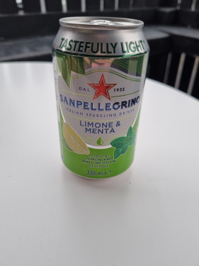 San Pellegrino Limone Menta Can 330M