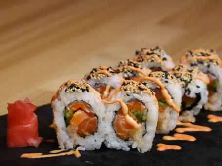 Spicy Salmon Roll 4Pc