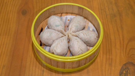 Steamed Chicken And Coriander Dumpling (6Pcs)