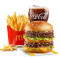 Doppelte Big-Mac-Mehrwertmahlzeit [870-1300 Kalorien]