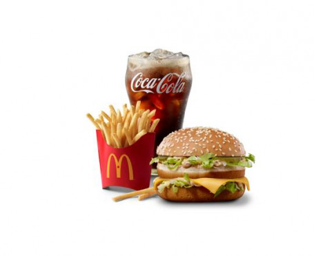 Big Mac (Ohne Fleisch) Mehrwertmahlzeit [540-970 Kalorien]