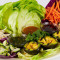 (Vollständige Portion) Thai-Salat-Wraps Mit Gegrillter Avocado