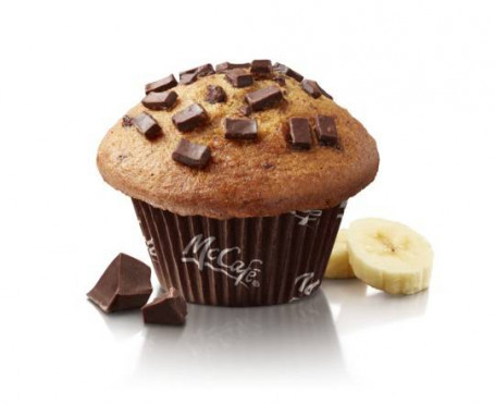Bananen-Schokoladenstück-Muffin [430,0 Kalorien]