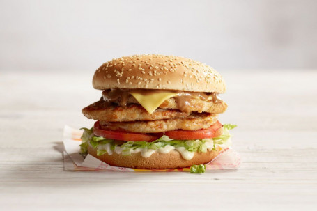Triple Filet Oprego Burger (3070 Kj).