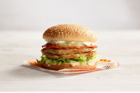 Doppelfilet-Otropo-Burger (3050 Kj).