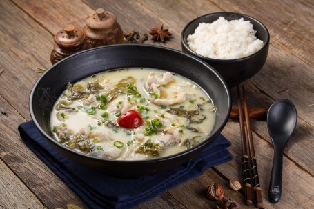 Boiled Fish With Pickled Cabbage Meal