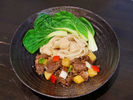 Noodles With Braised Beef And Potato