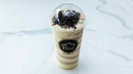 Oreo Puff Creme Milk Tea Ào Lì Ào Dàn Gāo Nǎi Chá