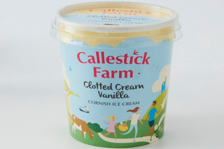 Mini Pot Callestick Clotted Cream Vanille 125Ml (V)