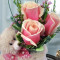 Pink Rose And Teddy