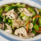 Chicken with Mixed Vegetables. jī qiú
