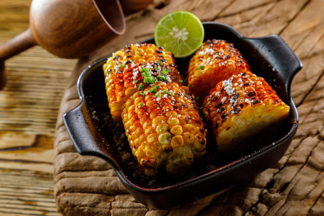 Grilled Corn Tàn Shāo Sù Mǐ