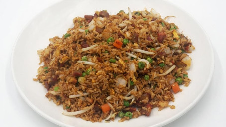 602 BBQ Pork Fried Rice chā shāo zhū ròu chǎo fàn