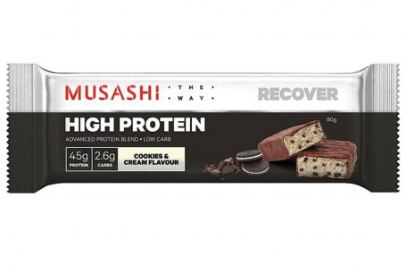 Musashi Cookies Cream Proteinriegel 90G