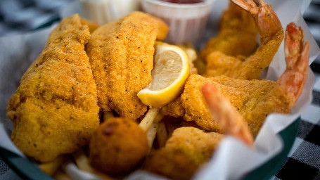 Fisherman's Feast With Fries