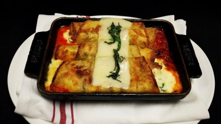 Eggplant Rollatini, Tomato Mozzarella