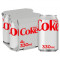 Diät-Cola 330 Ml, 4 Stück
