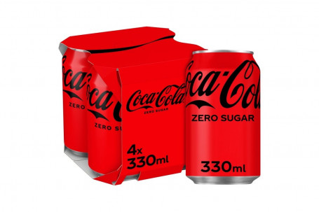 Coca Cola Zero Sugar 330 Ml 4 Stück