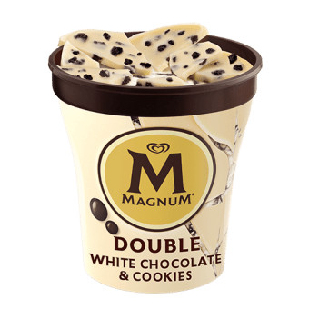 Magnum White Chocolate Cookies 440Ml