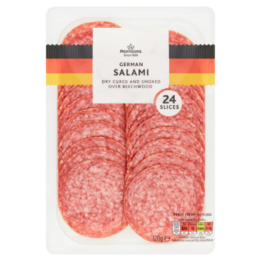 Morrisons Deutsche Salami 120G